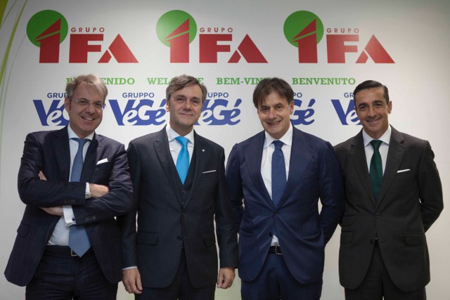 Accordo Gruppo VéGé e Gruppo IFA con Santambrogio, Rodriguez, Mastromartino e Morales
