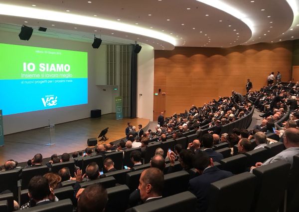 Conferenza Gruppo Vegé GDO (Grande Distribuzione  Organizzata)