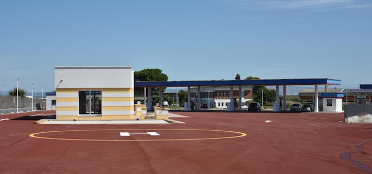 Stazione di servizio del Gruppo ISA in Sardegna
