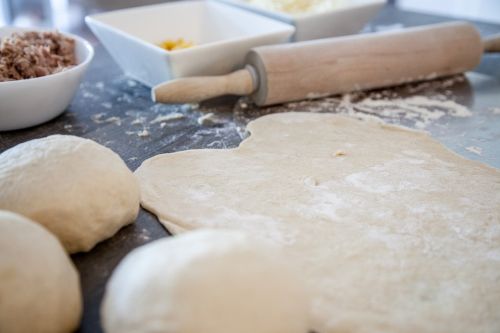 Preparazione e stesura dei panetti 