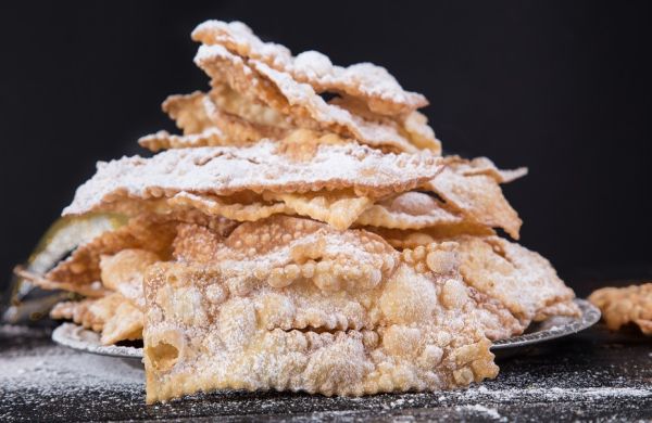 Chiacchiere dolce di carnevale