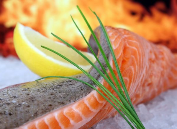 Salmone con limone