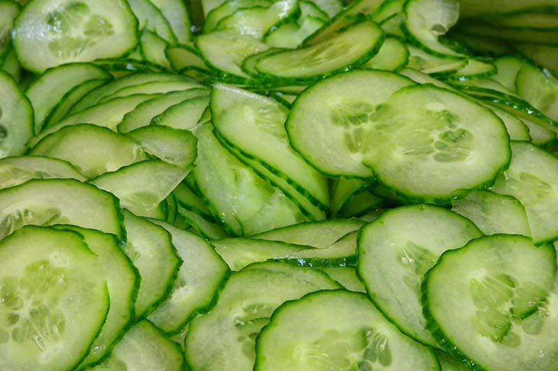 Cetrioli tagliati