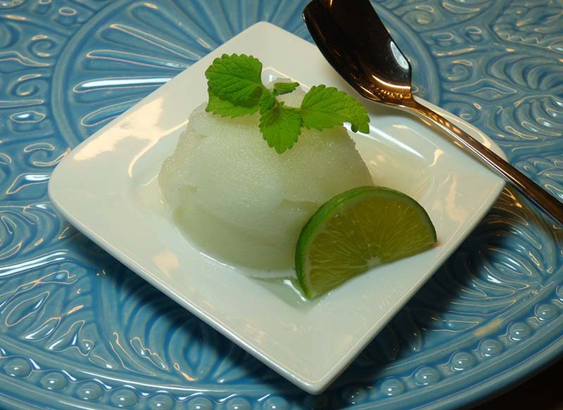 Semifreddo al lime