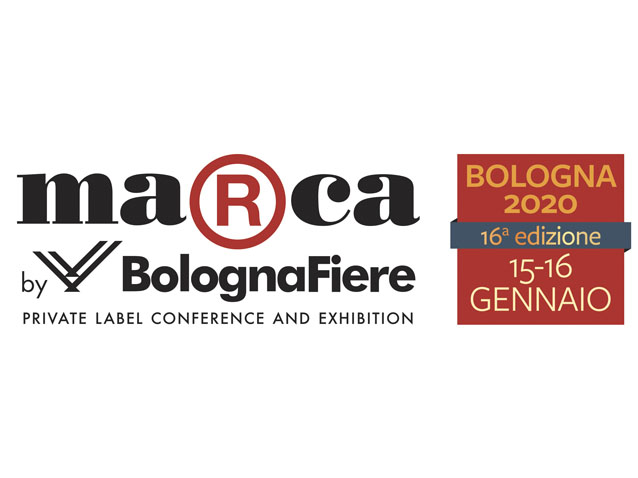 Logo 16 edizione Marca by Bologna Fiere