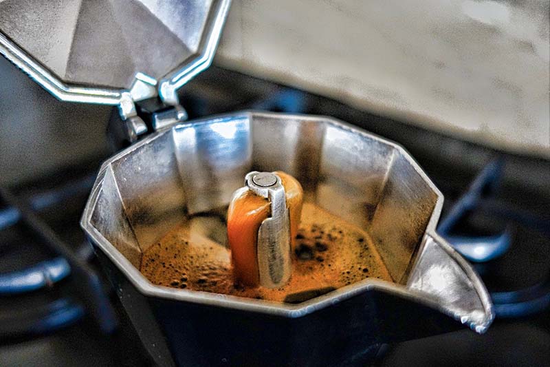 Caffè con la moka