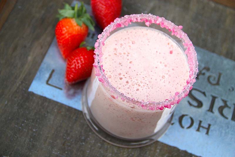Frullato di fragole