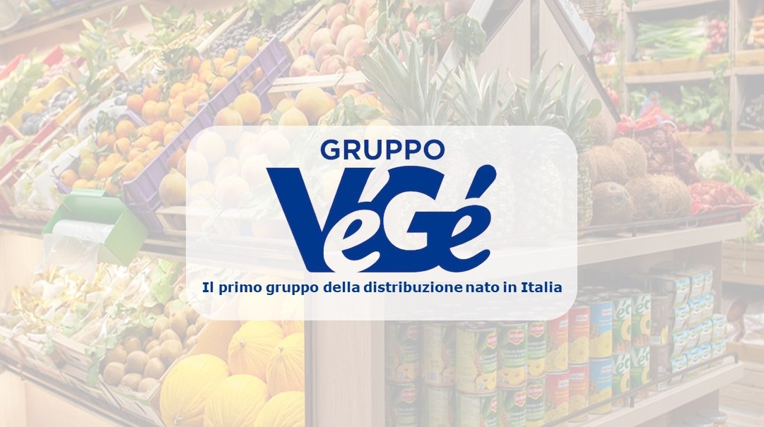 Logo Gruppo VéGé il primo gruppo della distribuzione nato in Italia GDO