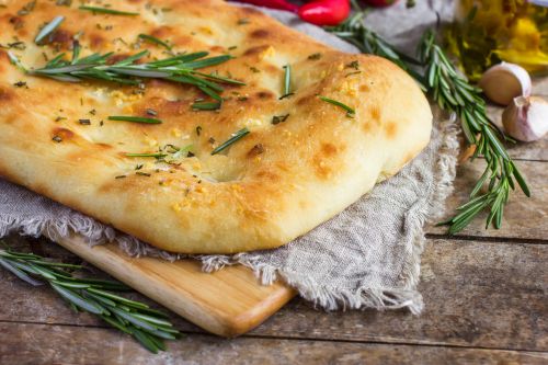 Focaccia con rosmarino