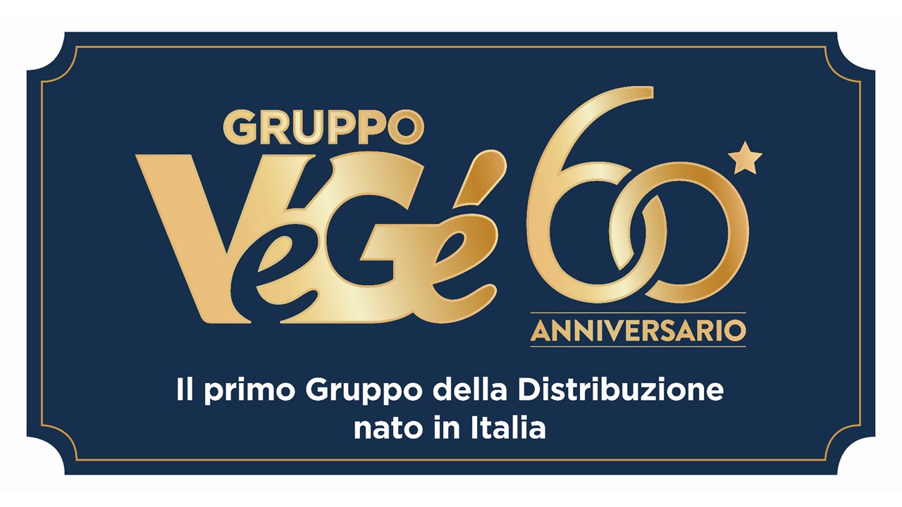 Targa 60 anniversario Gruppo Vegé GDO (Grande Distribuzione Organizzata)
