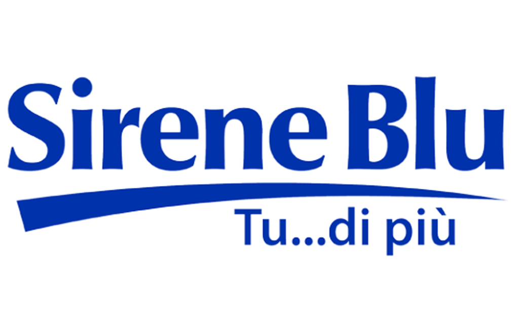 Logo Sirene Blu GDO (Grande Distribuzione Organizzata)