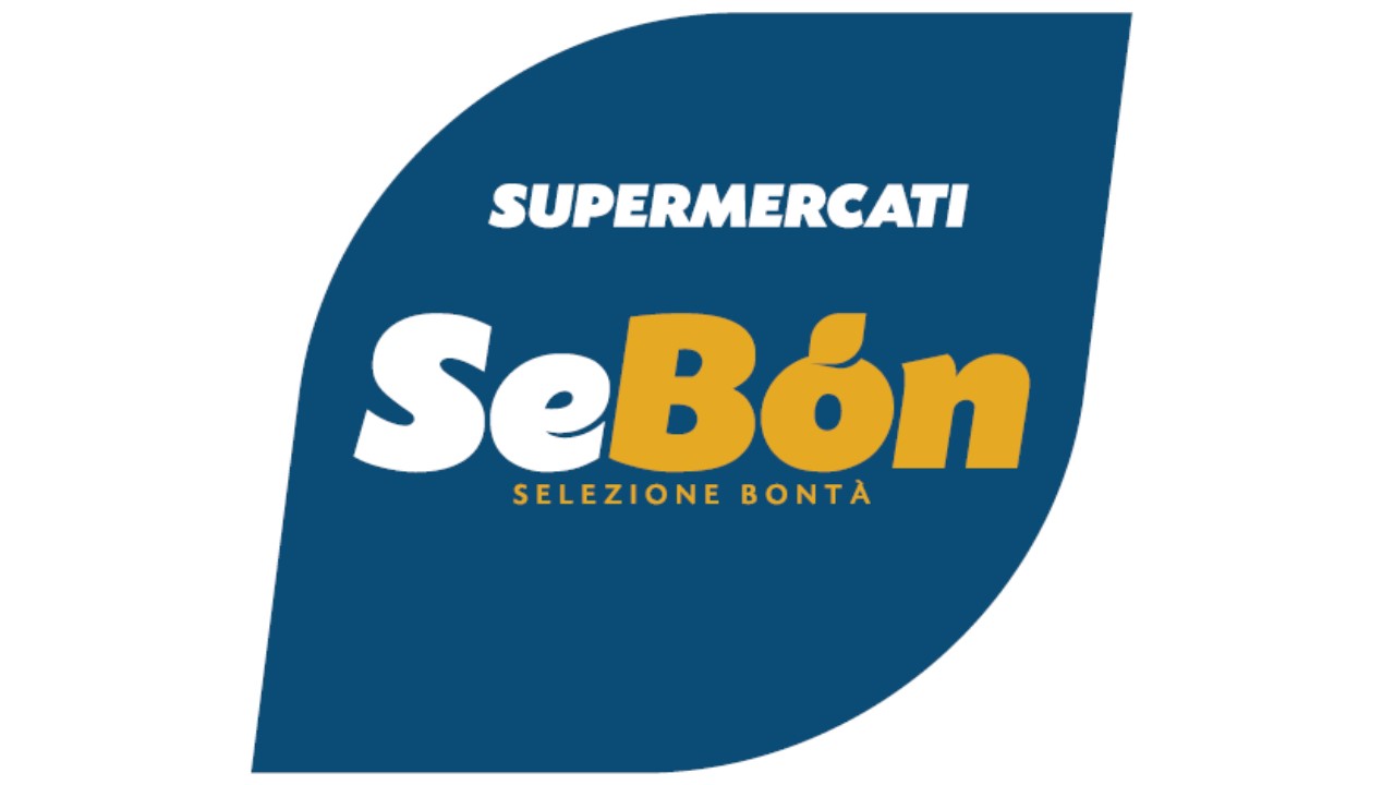 Logo Supermercati SeBòn GDO (Grande Distribuzione Organizzata)