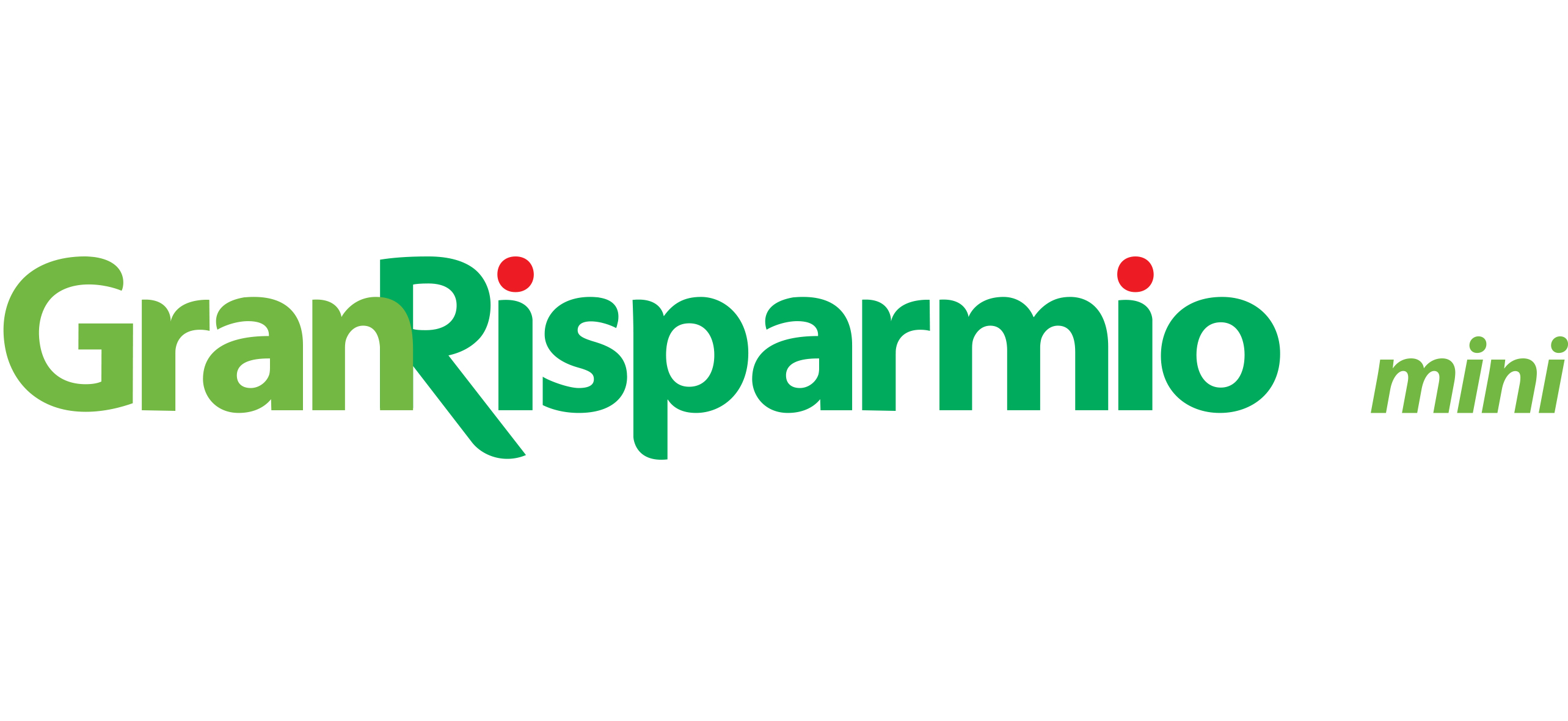 Logo Gran Risparmio mini GDO (Grande Distribuzione Organizzata)