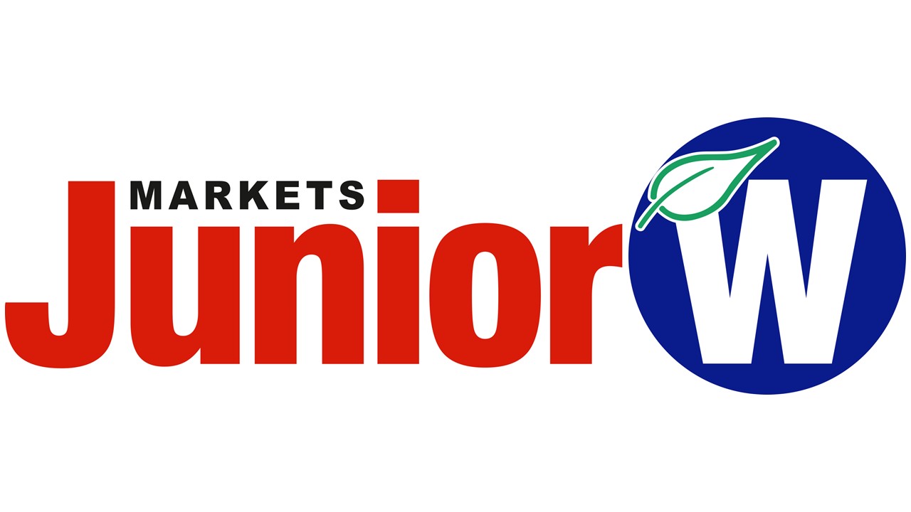 Logo Junior W markets GDO (Grande Distribuzione Organizzata)