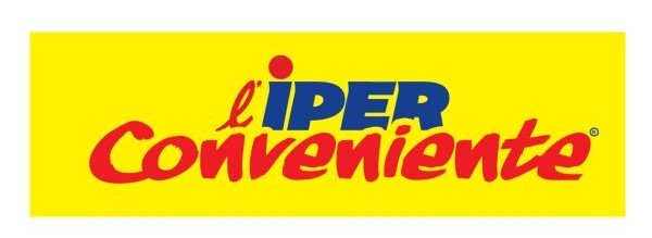 Logo l'iper conveniente GDO (Grande Distribuzione Organizzata)