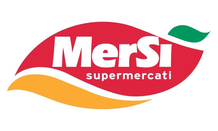 Logo Mersi supermercati GDO (Grande Distribuzione Organizzata)