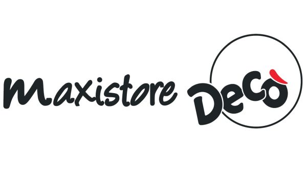 Logo Maxistore Decò GDO (Grande Distribuzione Organizzata)