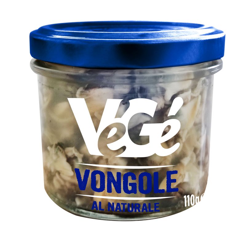 Vasetto vongole al naturale Vegé GDO (Grande Distribuzione Organizzata)