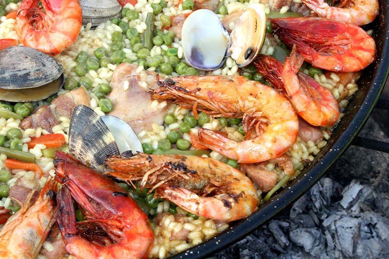 Paella di pesce (Spagna)