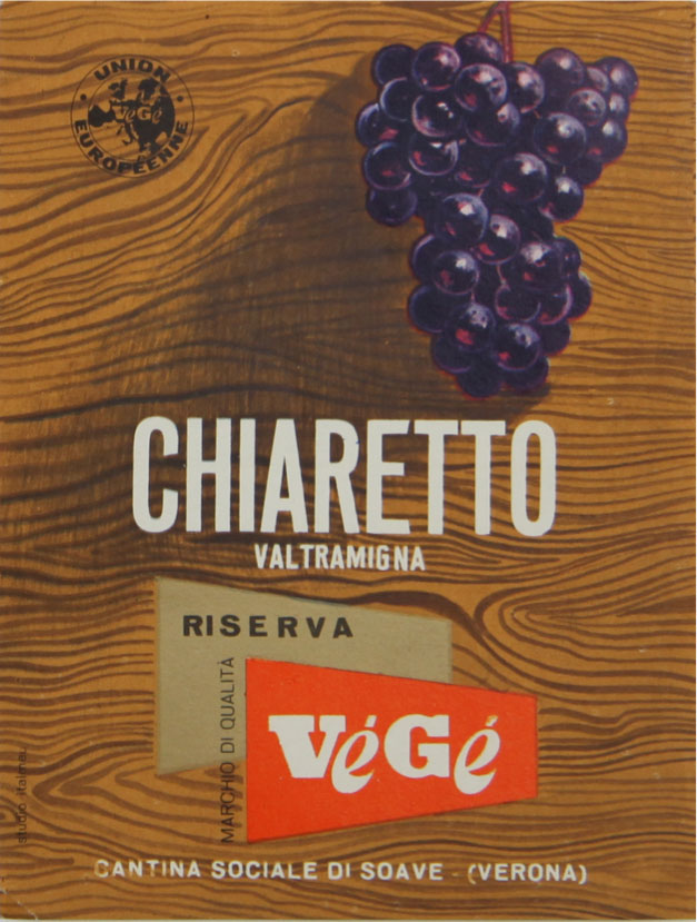 Storia dei prodotti Vegé vino Chiaretto
