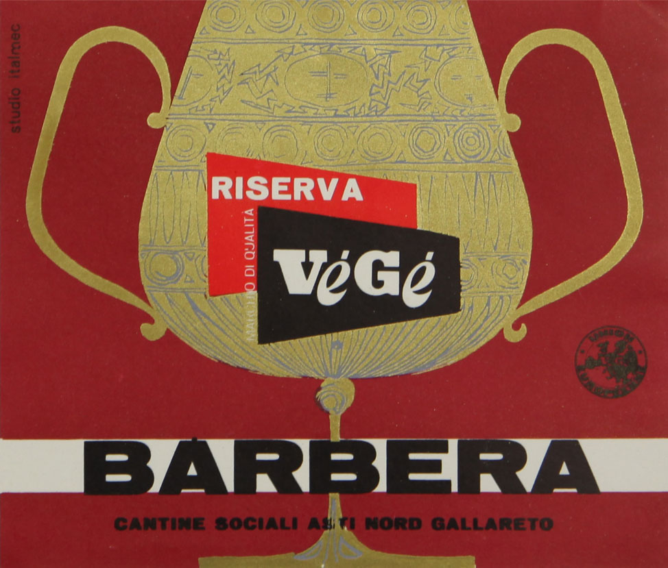 Storia dei prodotti Vegé vino Barbera