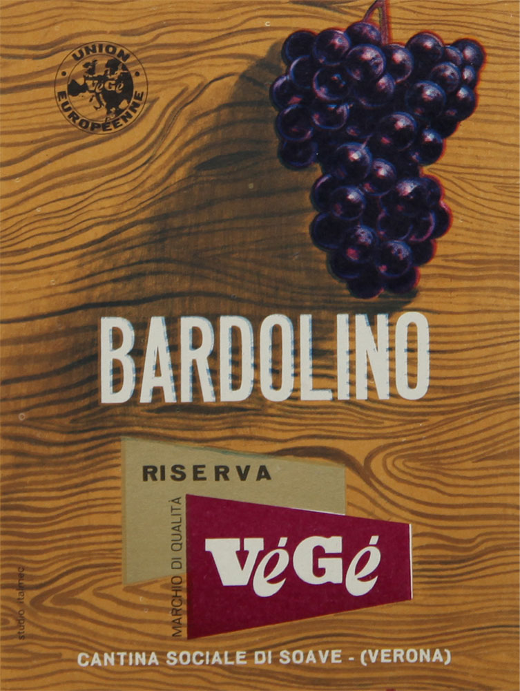 Storia dei prodotti Vegé vino Bardolino