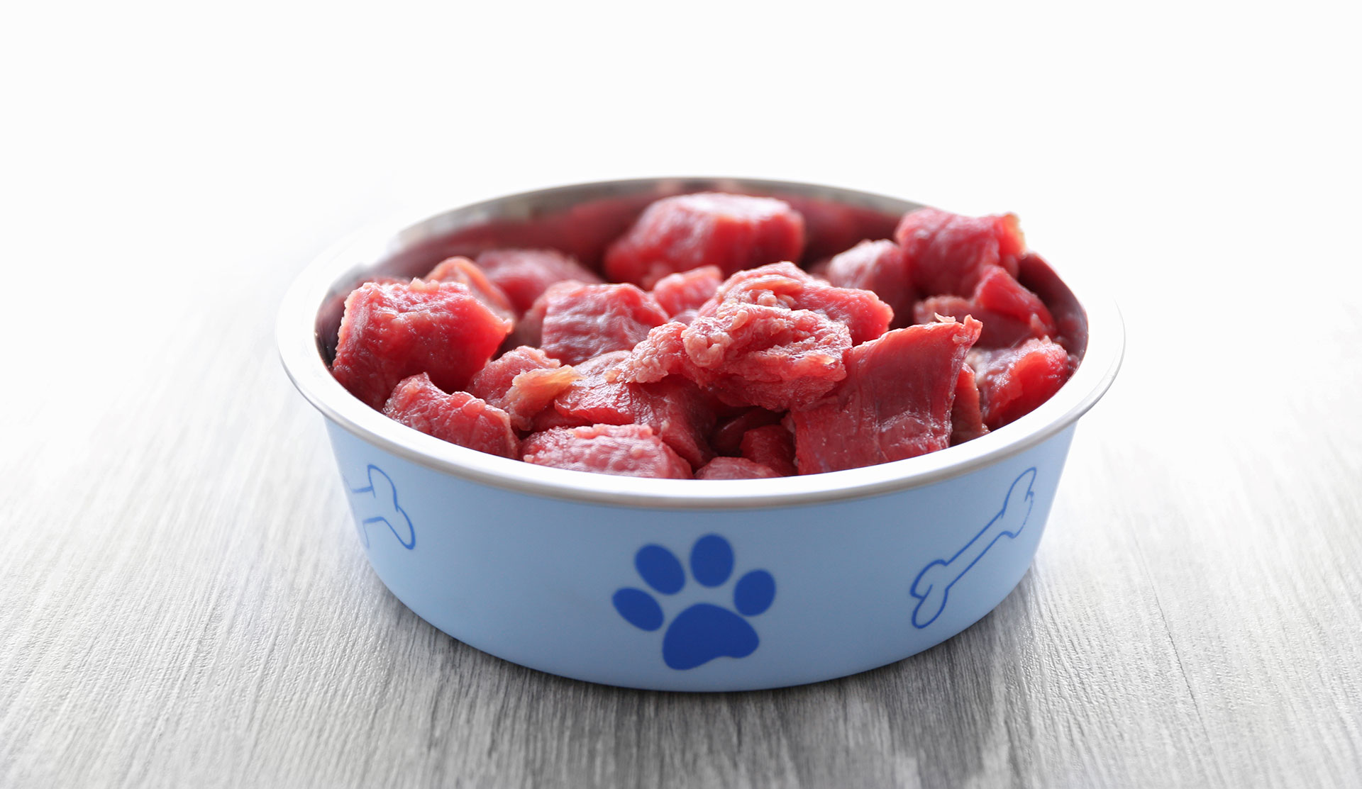 Cibo crudo per cani