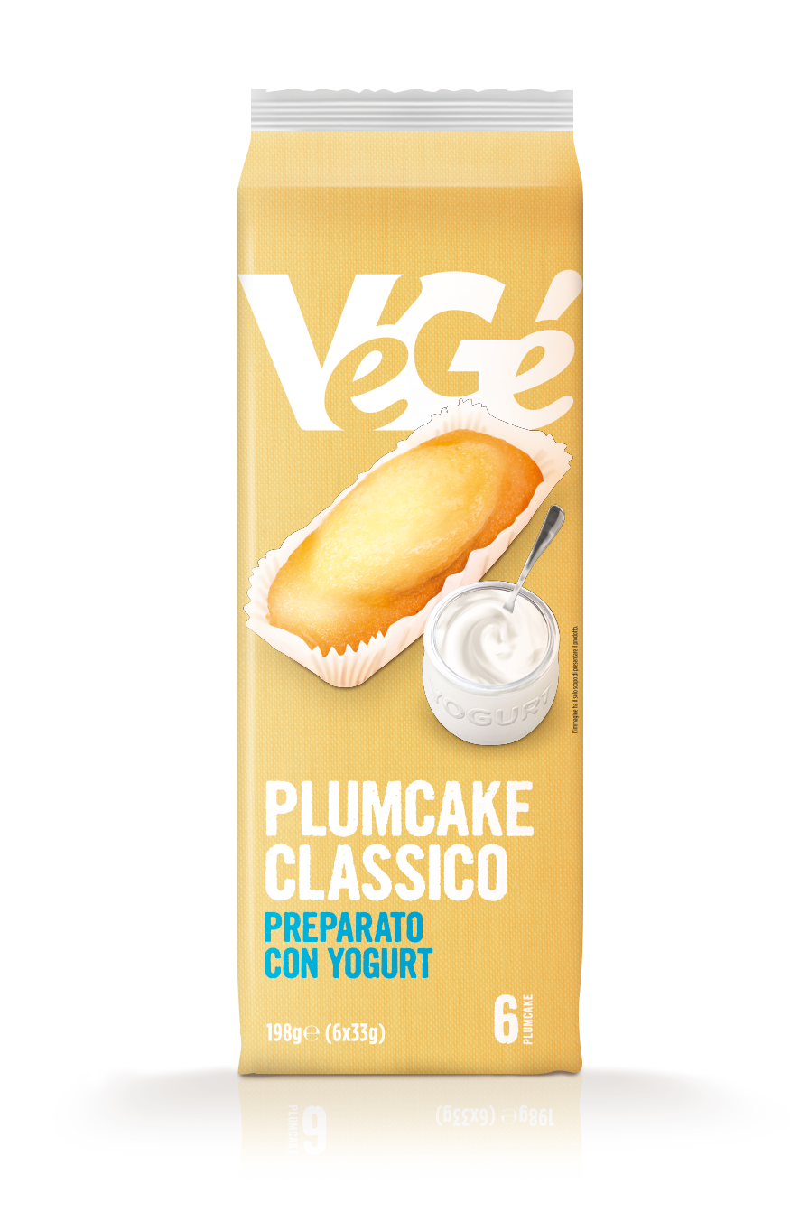 Plumcake classico Vegé GDO (Grande Distribuzione Organizzata)