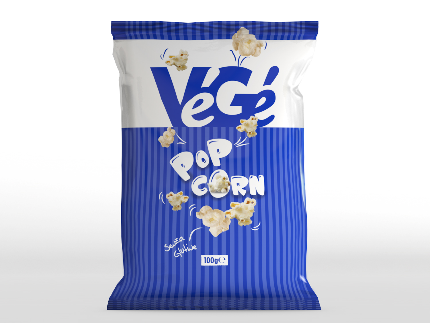 Pop corn Vegé GDO (Grande Distribuzione Organizzata)