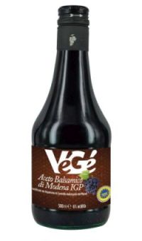 Aceto balsamico di Modena IGP in bottiglia Vegé GDO (Grande Distribuzione Organizzata)