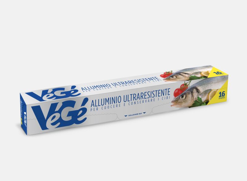 Alluminio ultraresistente 16 mt Vegé GDO (Grande Distribuzione Organizzata)