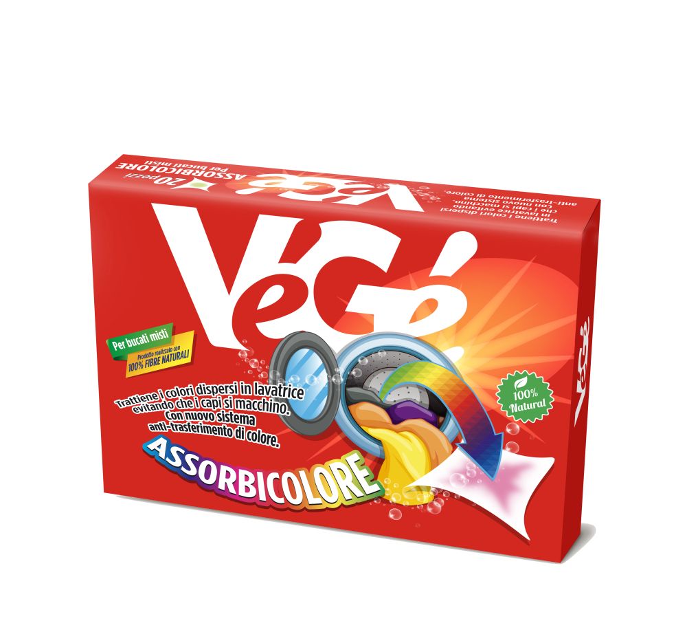 Assorbicolore Vegé GDO (Grande Distribuzione Organizzata)