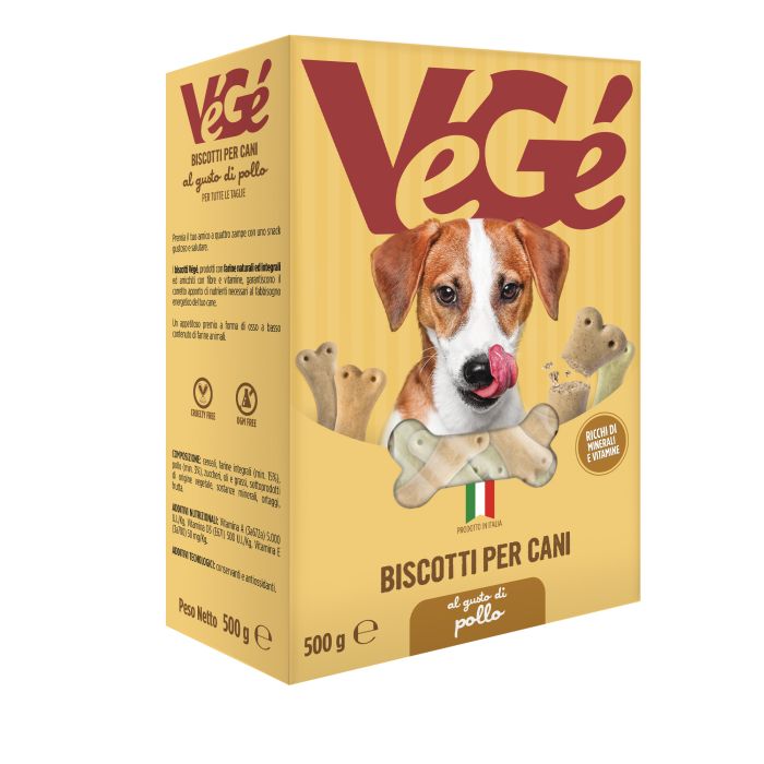 Biscotti per cani al pollo Vegé GDO (Grande Distribuzione Organizzata)