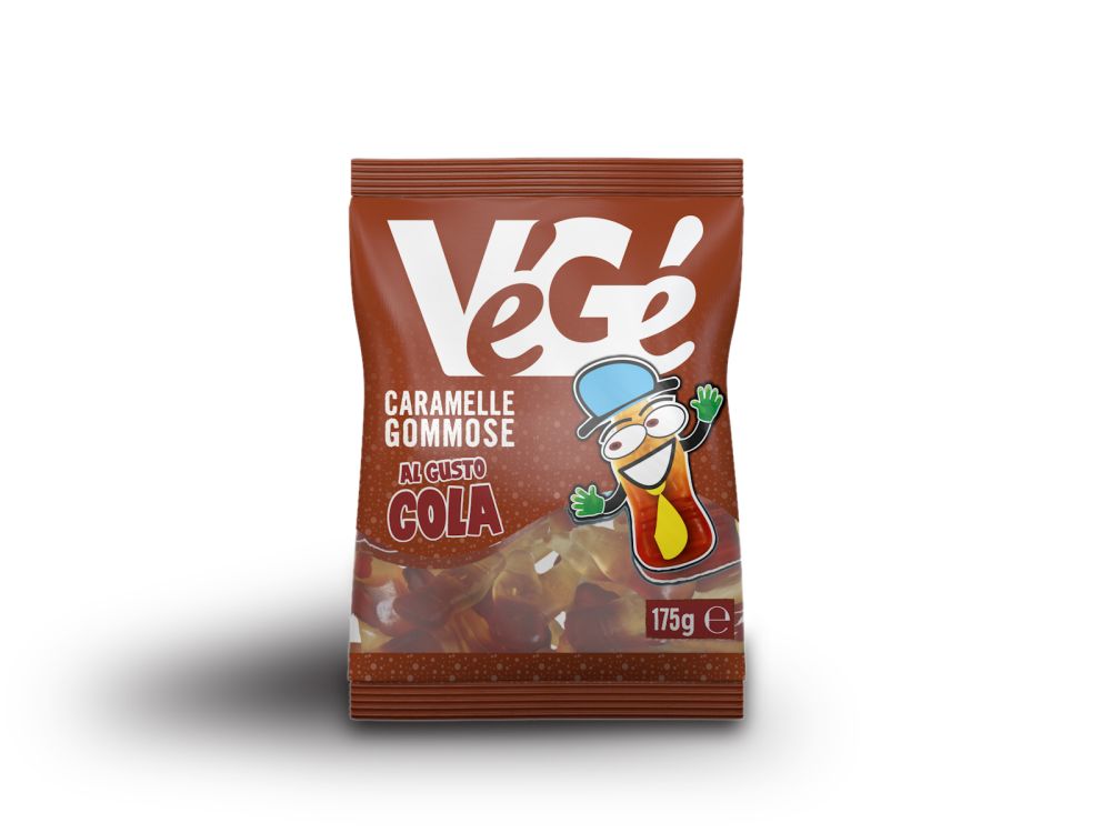 Caramelle gommose al gusto cola Vegé GDO (Grande Distribuzione Organizzata)