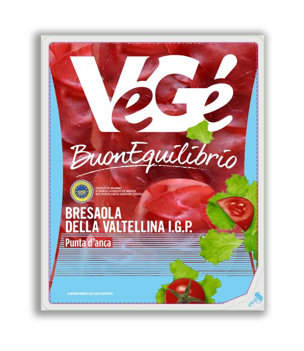 Bresaola della Valtellina I.G.P. Vegé GDO (Grande Distribuzione Organizzata)