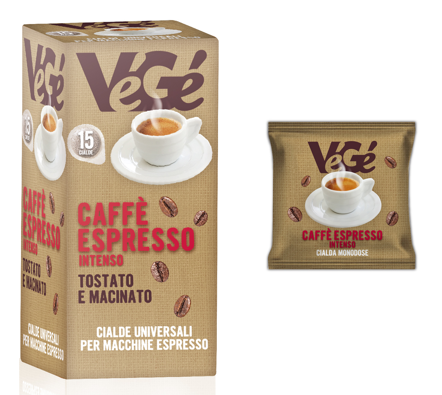 Caffè espresso Vegé GDO (Grande Distribuzione Organizzata)