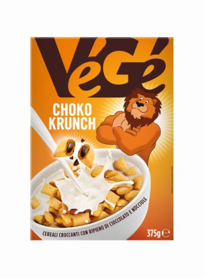 Choko krunch cereali croccanti con ripieno di cioccolato Vegé GDO (Grande Distribuzione Organizzata)