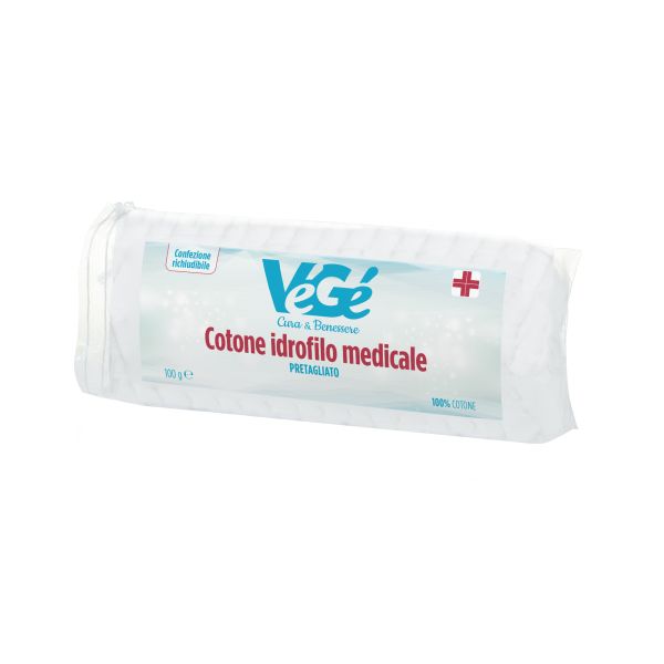Cotone idrofilo medicale Vegé GDO (Grande Distribuzione Organizzata) Cotone idrofilo medicale Vegé GDO (Grande Distribuzione Organizzata)