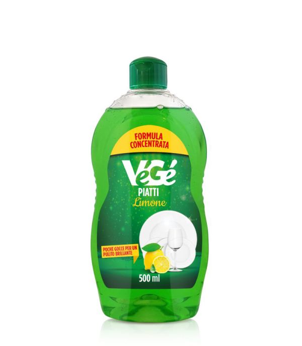 Detersivo piatti al limone Vegé GDO (Grande Distribuzione Organizzata)