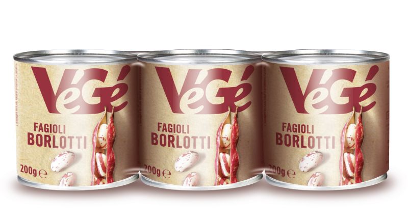 Fagioli borlotti 200 g Vegé GDO (Grande Distribuzione Organizzata)