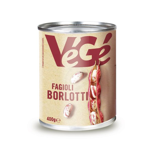 Fagioli borlotti 400 g Vegé GDO (Grande Distribuzione Organizzata)