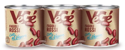 Fagioli rossi cotti al vapore Vegé GDO (Grande Distribuzione Organizzata)