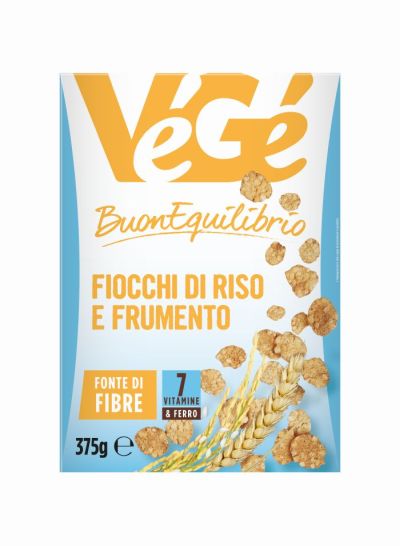 Fiocchi di riso e frumento Vegé GDO (Grande Distribuzione Organizzata)