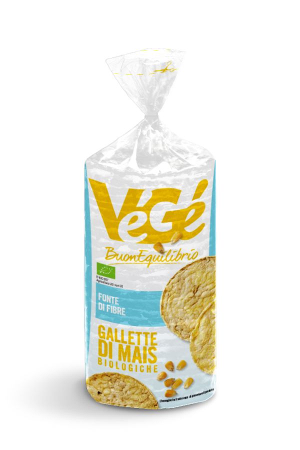 Gallette di mais bio Vegé GDO (Grande Distribuzione Organizzata)