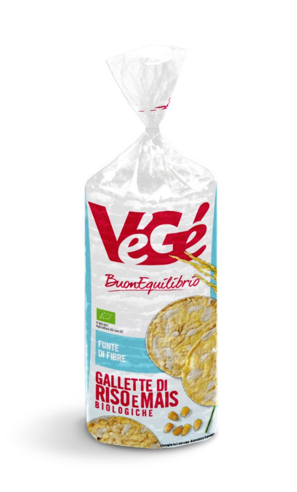 Gallette di riso e mais bio Vegé GDO (Grande Distribuzione Organizzata)