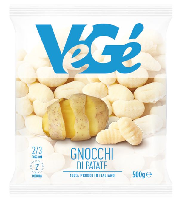 Gnocchi di patate Vegé GDO (Grande Distribuzione Organizzata)
