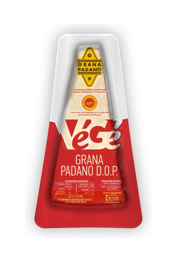 Grano Padano D.O.P. Vegé GDO (Grande Distribuzione Organizzata)