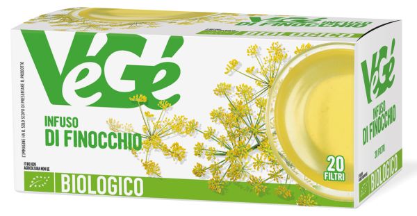 Infuso di finocchio Vegé GDO (Grande Distribuzione Organizzata)