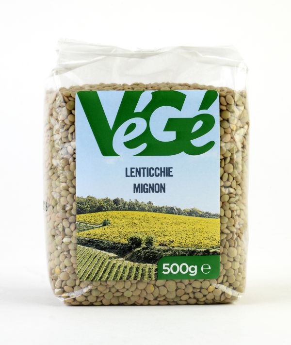 Lenticchie mignon secche Vegé GDO (Grande Distribuzione Organizzata)