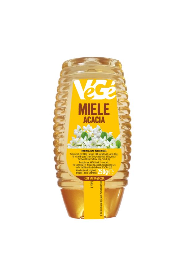 Miele acacia Vegé GDO (Grande Distribuzione Organizzata)